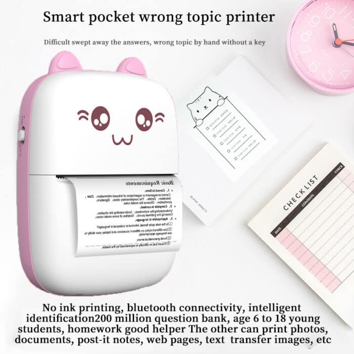 Portable Mini Bluetooth Thermal Printer