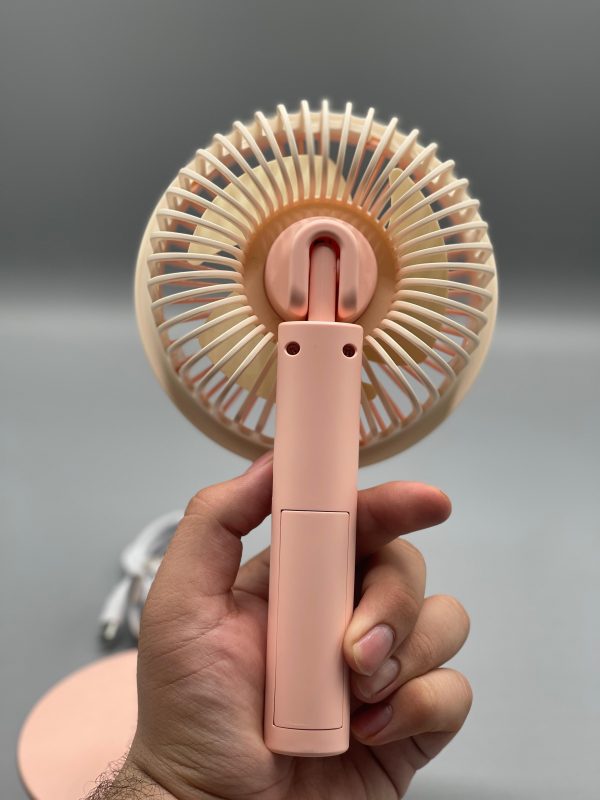 Mini Portable Electric Fan – USB Rechargeable